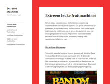 Tablet Screenshot of extreme-machines.nl